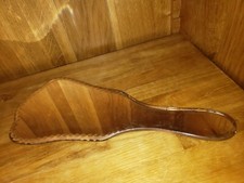 Ancien miroir à main en verre