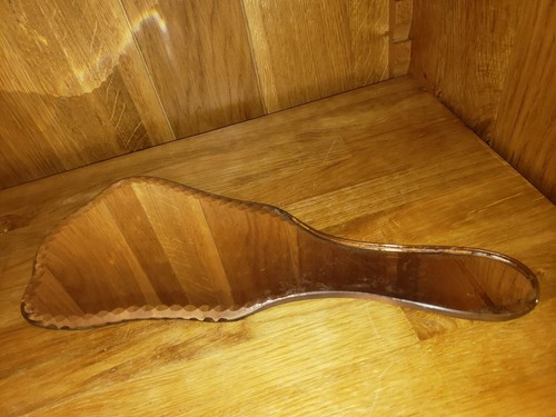 Ancien miroir main verre - ancien, en