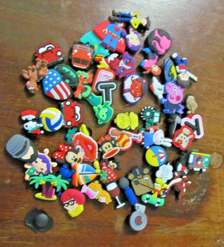 Lot mixed croc pins - croc,
