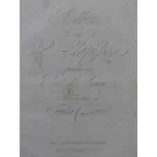 CLAPISSON Louis Album Chant Piano ca1850