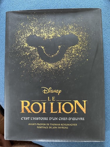 Grand livre rare - disney, roi