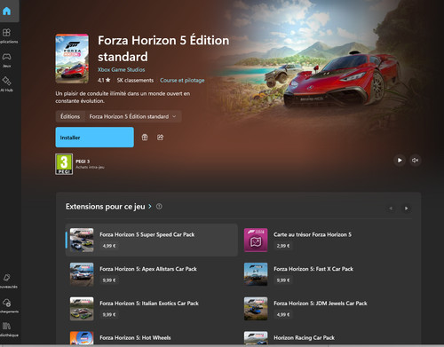 Compte forza horizon pc - compte,