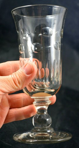 Ancien superbe verre a - superbe,