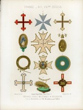 Chromolithographie couleur