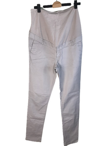 Pantalon kaki mama femme - kaki,
