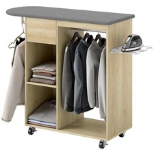 HOMCOM Armoire à repasser