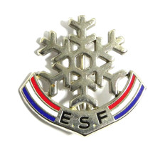 Esf flocon sans etoile insigne - esf,