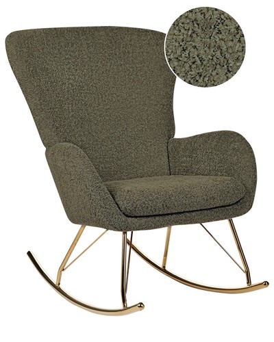 Fauteuil bascule moderne en - fauteuil, à