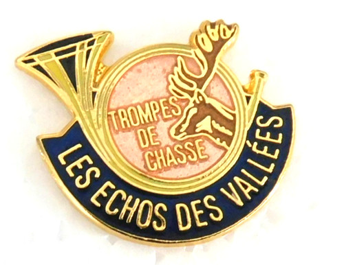 Pin trompes chasse - pin's,