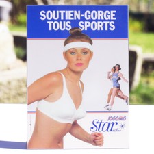 PLV publicitaire vintage pour le soutien-gorge tous sports Star de Paris