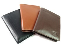 Qualité Premium Cuir Emballé Voyage Document Passport / Portefeuille Porte Carte