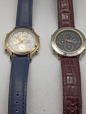 Lot des 2 montres Citizen Chronographe années 90