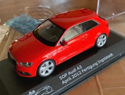 Audi portes rouge - audi, a3