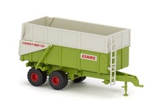 WIKING 038703 Échelle HO Remorque Agricole Basculante Claas Carat 180 TD