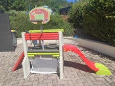 Maison toboggan  Smoby et d'autres activités plus 18 dalles grises