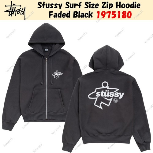 Sweat capuche zippé stussy - sweat,