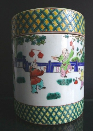 Boite famille verte chine - boite,