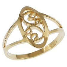 Bague Plaqué Or 18 carats - Taille 62 Disponible - Femme