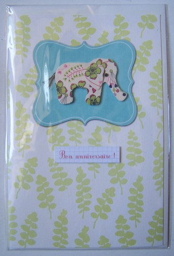 Carte postale neuve relief - §,