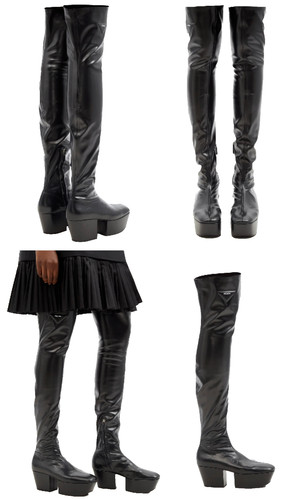Prada bottes over - bottes, over-the-knee