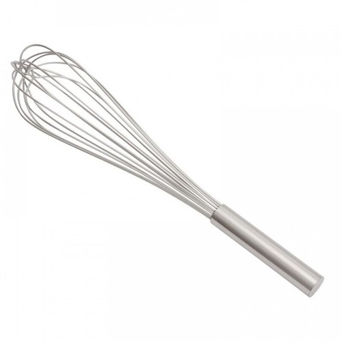 Fouet inox fils 455 mm - inox,