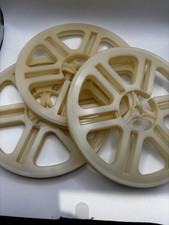 3 Bobines vides  pour super 8   - 120 mètres - diamètre 17,5 cm