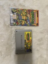 Teenage Mutant Ninja Turtles: Turtles in Time TMNT IV Super Famicom A85