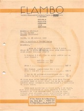 1945  FLAMBO MEUBLE A PARIS -