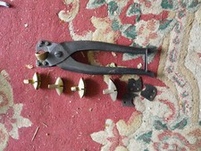 Vintage pince à cintrer les tubes "fer" (tôle b) installations électriques 50 60