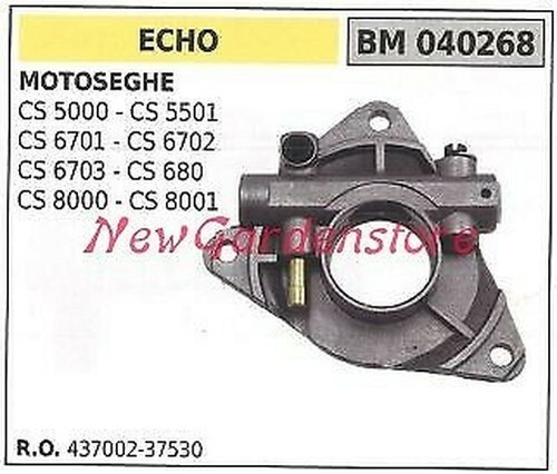 Pompe huile echo moteur scie - pompe,