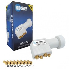 HDSAT HD404 LNB Quad Full HD