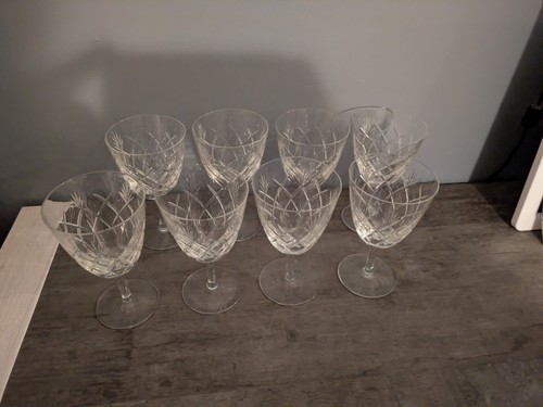 Verres vin cristal - verres,