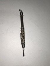 Ancien joli porte mine rétractable avec Blason Initial 1920's A Saisir 