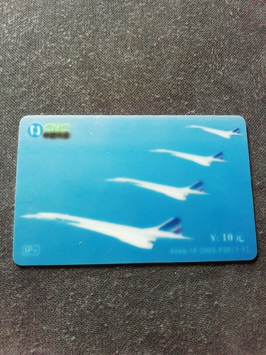 Avions télécartes - avions,