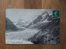 CPA-CHAMONIX- 74 Haute Savoie-Mer de Glace et chemin de fer du Montenvers