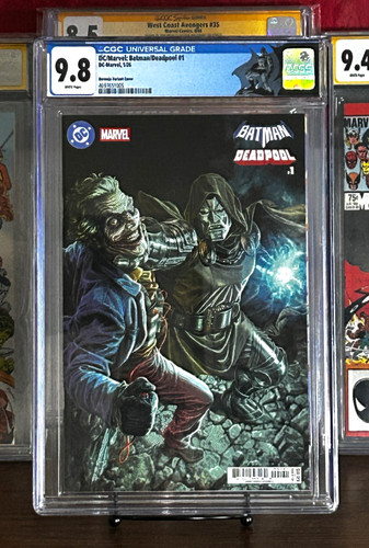 Marvel batman deadpool 1 - dc/marvel:, #1