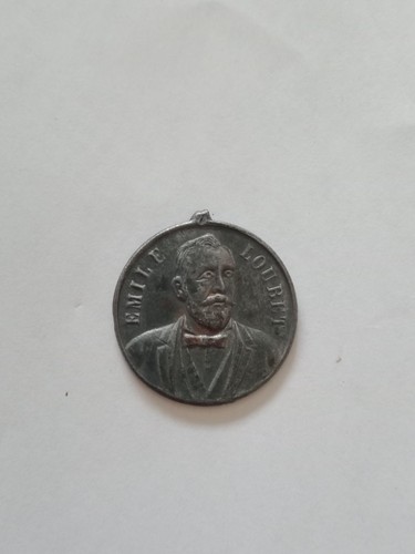 Médaille émile loubet élu - médaille,