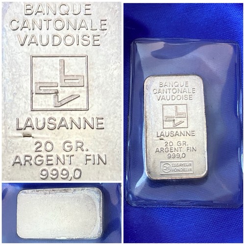 Lingot argent pur banque - argent,