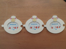 X3 Cadre Photo puzzles mouton décoration murale chambre enfant