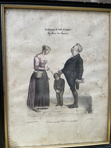 Ancienne lithographie - ancienne,