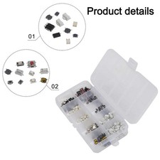 Interrupteur Bouton Avec Boîte Tactile Microinterrupteur Contrôle Bouton Pouss