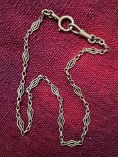 chaîne de montre Gousset, Plaqué Or, XIXème, N°3