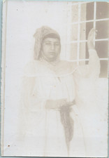 Algérie, Constantine, jeune femme de la rue de l'Echelle vintage print,  