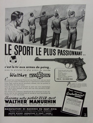 Publicite pistolet - ,