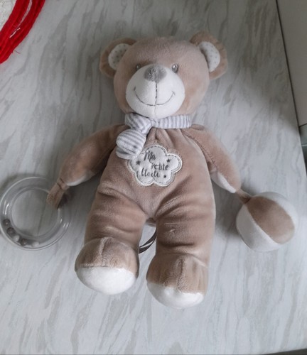 Doudou éveil ourson - d'éveil,