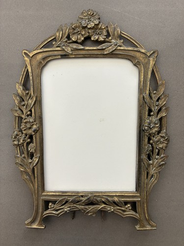 Cadre ancien laiton art - laiton,