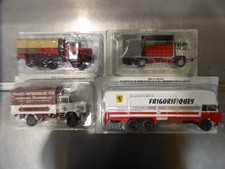 Lot de 4 camions miniatures Berliet 1/43 Véhicule collection Diecast BER54