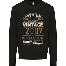 Sweat À Capuche Pour Homme Vintage Premium 18E Anniversaire 2007
