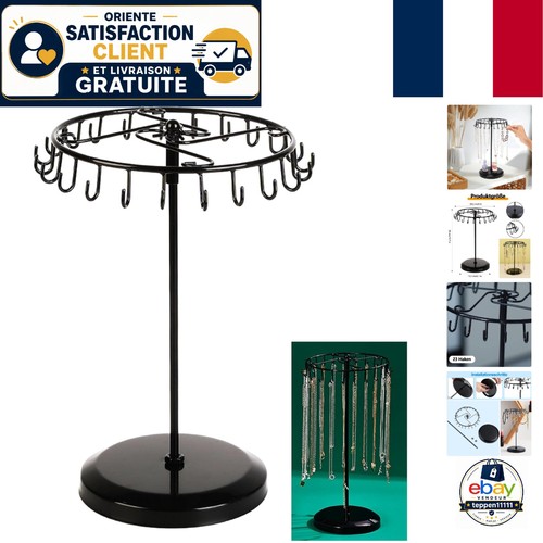 Porte bijoux rotatif fer - porte,