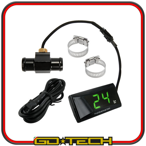 Thermomètre numérique moto - thermomètre,